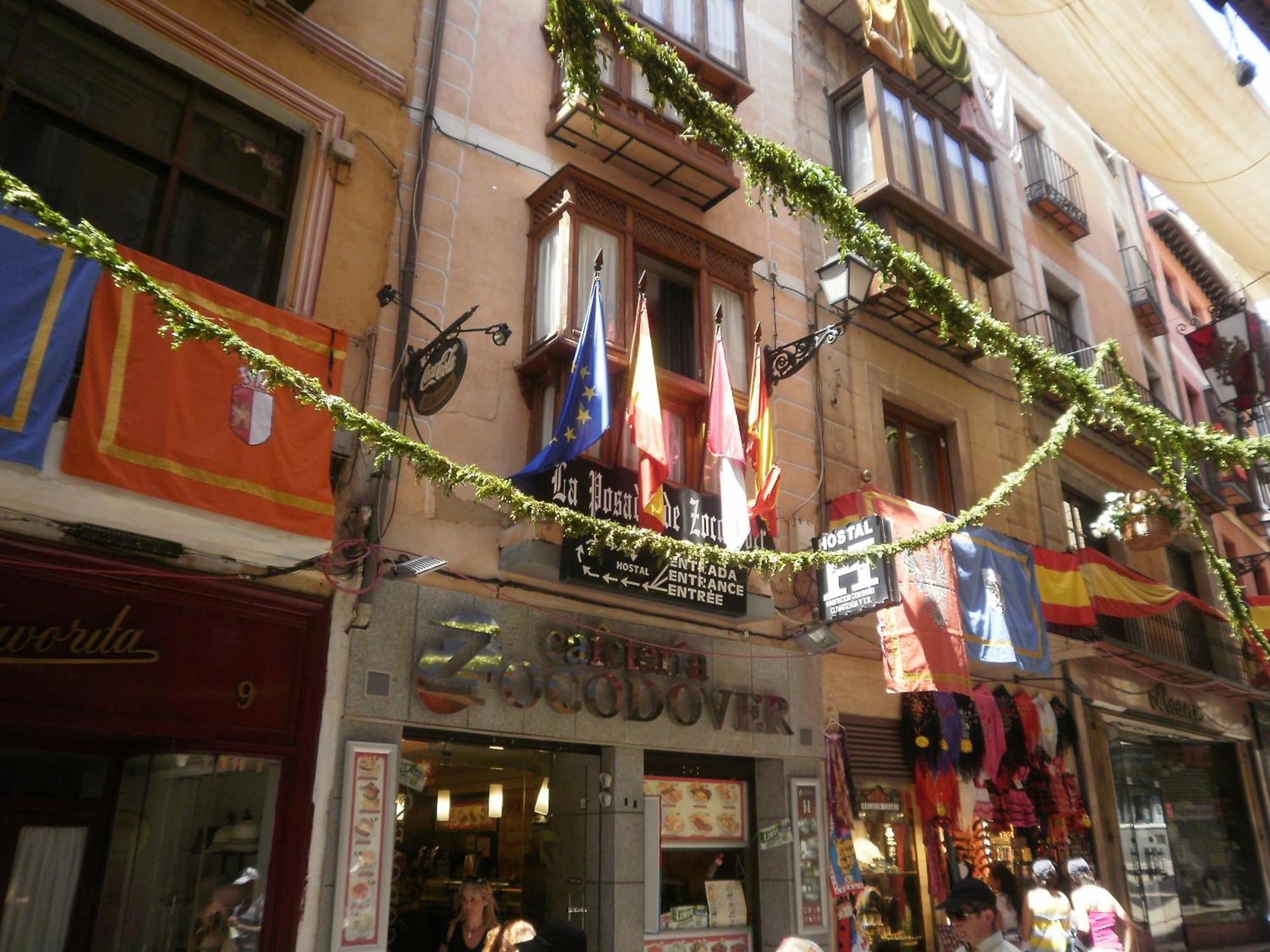 Hostal La Posada De Zocodover Toledo Exteriér fotografie